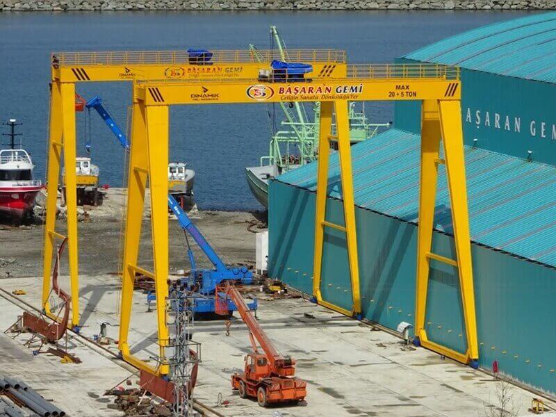 Double Girder Gantry Crane, Double Beam Gantry Crane