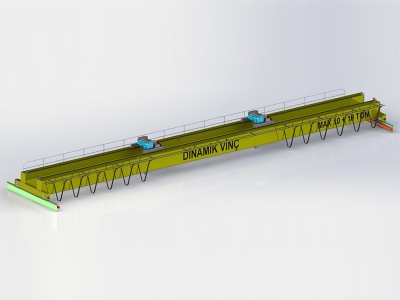 Double Girder Overhead Travelling Crane, Double Beam Eot Crane