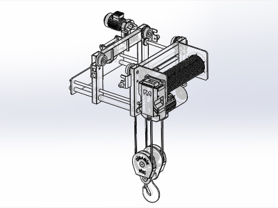 Monorail Crane Hoist Trolley